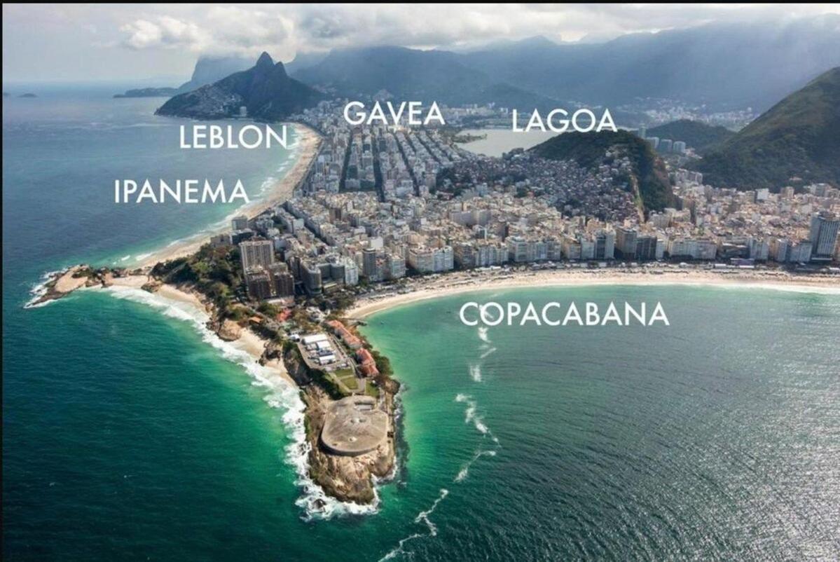 Flat Praia De Copacabana Ipanema - Pe Na Areia Río de Janeiro Exterior foto