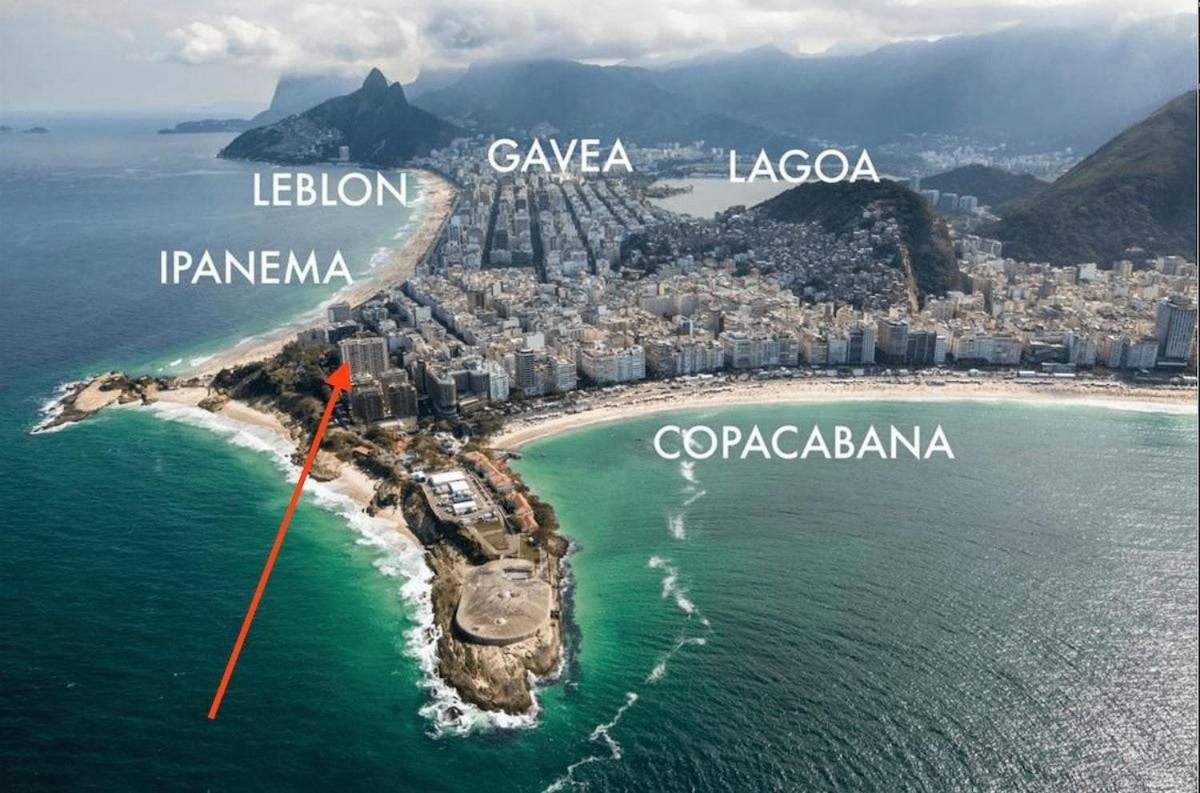 Flat Praia De Copacabana Ipanema - Pe Na Areia Río de Janeiro Exterior foto